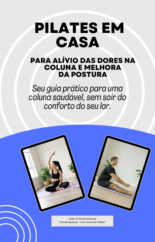 Capa do E-book Pilates em Casa